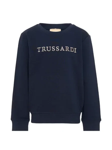 Sweter dziecięcy Trussardi niebieski