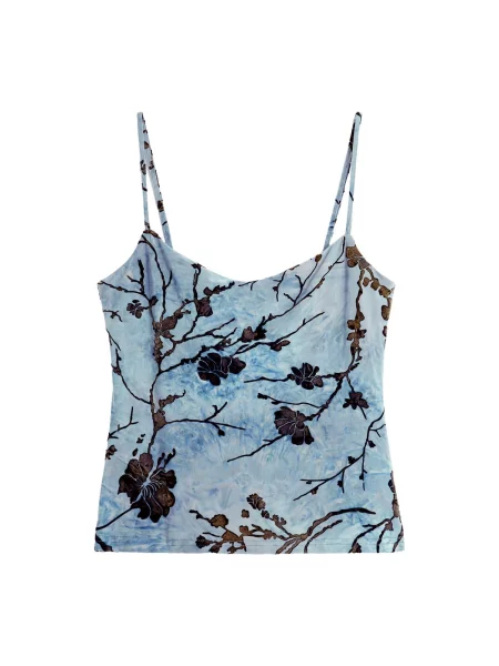 Desigual Top albastru negru