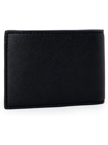 BOSS BLACK De piele portofel negru
