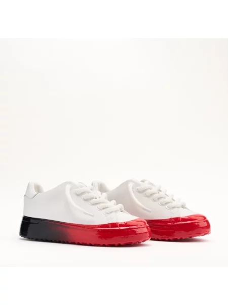 Sneakersy Mallet London białe