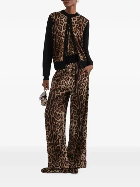 Top Dolce & Gabbana de lână cu imagine