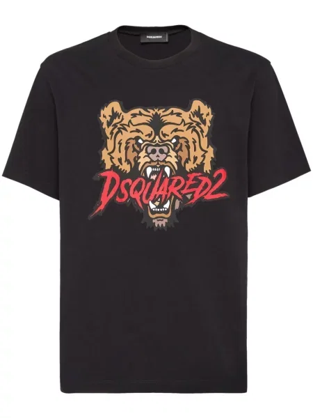 Tricou Dsquared2 cu imagine negru