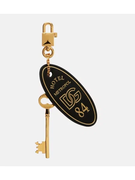 Pandantiv Dolce&gabbana din piele auriu