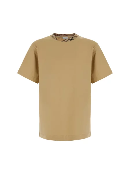 Koszulka Burberry beżowa