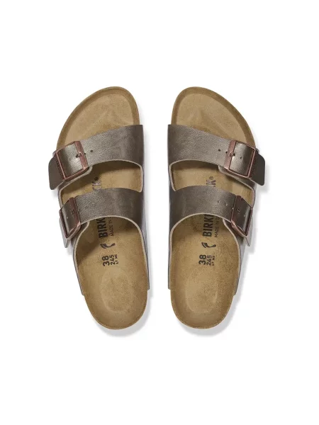 Birkenstock klapki Arizona Graceful brązowe