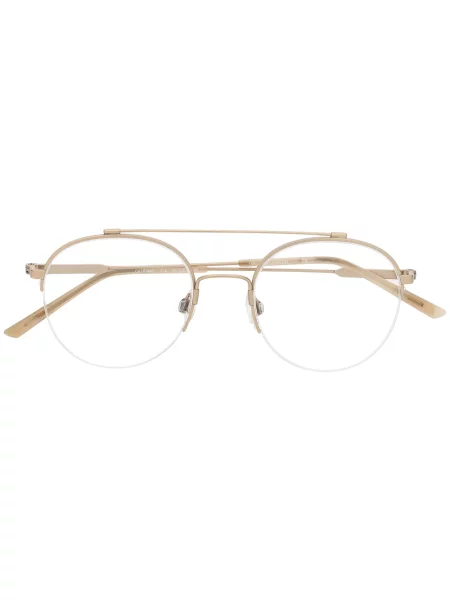 Ochelari de soare Calvin Klein auriu