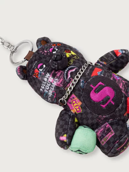 Sprayground obesek za ključe CYBER PUNK črna
