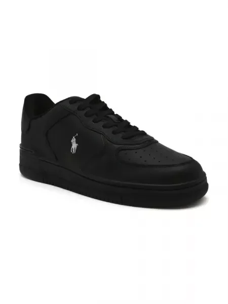 Sportcipő Polo Ralph Lauren Masters Crt Black/Black/White Pp fekete