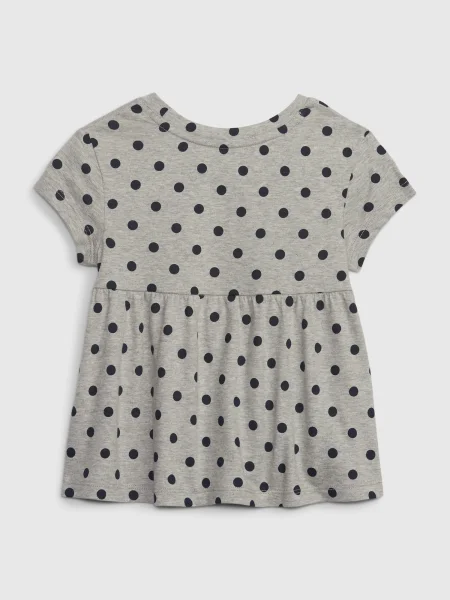 Tricou copii Gap gri