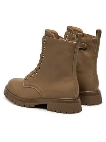 Tommy Hilfiger Planinarske cipele Lace-Up Bootie S smeđa