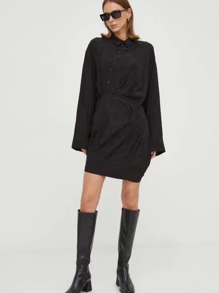 Сукня Herskind mini пряма чорний