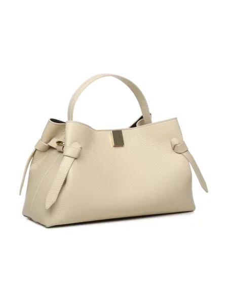 Yuzefi Torebki Kobieta ONE SIZE Skóra Torebka Gyoza Handle Bag beżowy