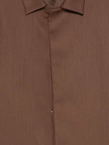 Cămașă Costumein lungă maro