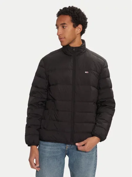 Puhovka Tommy Jeans črna