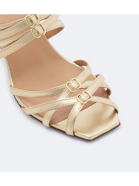Papuci tip mules Zimmermann din piele