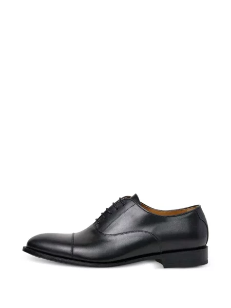 Oxford Hackett London din piele negru