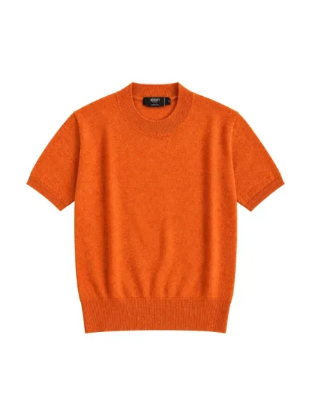 Sweter Seventy pomarańczowy