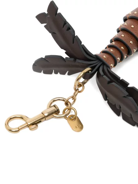 Μενταγιόν Anya Hindmarch καφέ