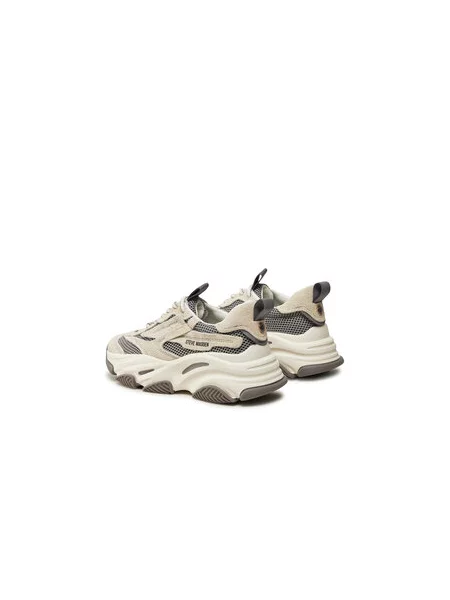 STEVE MADDEN Tenisky POSSESSION / tmavě šedá béžová