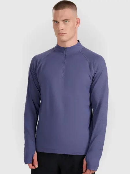 4F bluza do biegania szybkoschnąca XL niebieska