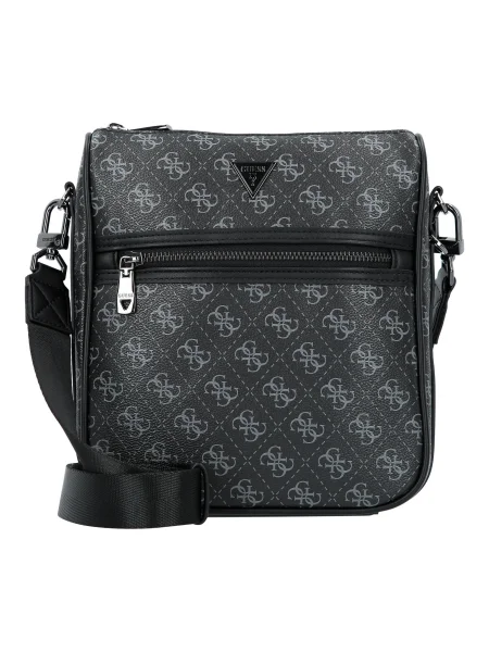 GUESS Geantă de umăr Milano gri negru