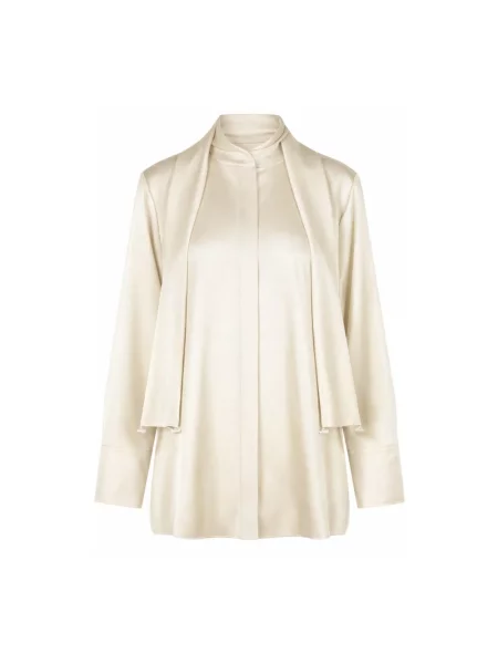 Koszula Jil Sander beżowa