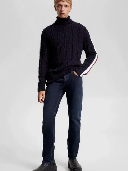 Прямі джинси Tommy Hilfiger Denton сині