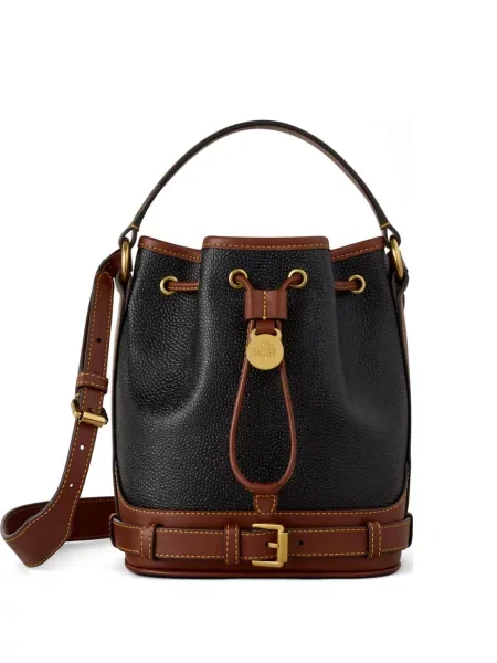Τσάντα Mulberry με αγκράφα μαύρο