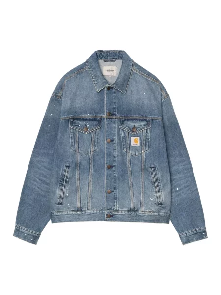 Kurtka Carhartt Wip niebieska