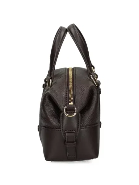 Geantă Michael Michael Kors din piele de căprioară slingback maro