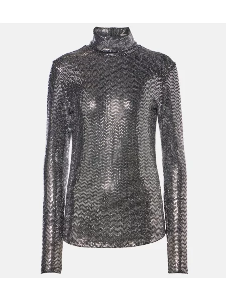 Top Isabel Marant argintiu