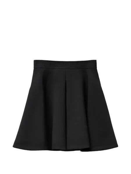 Fusta mini Versace de lână negru