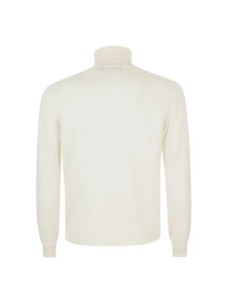 Sweter Tagliatore wełniany beżowy