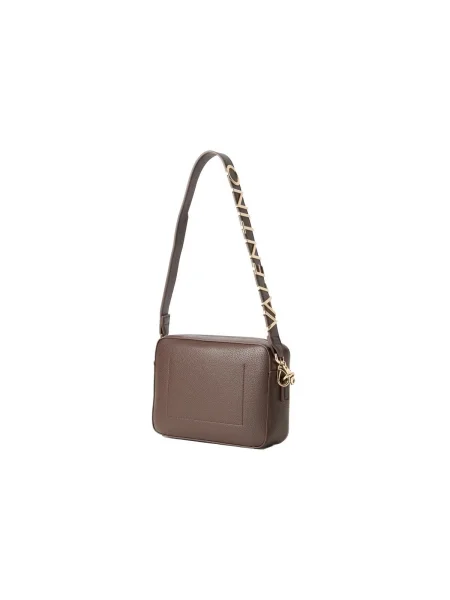 Geanta crossbody Valentino din piele maro