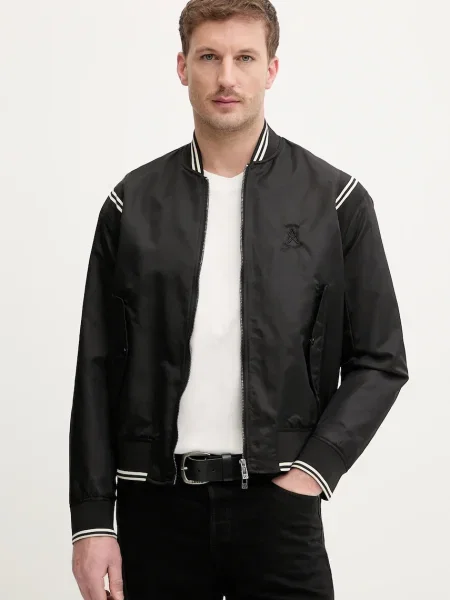 Armani Exchange geacă bomber negru