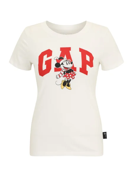 Gap Petite Tricou galben / roșu / negru alb