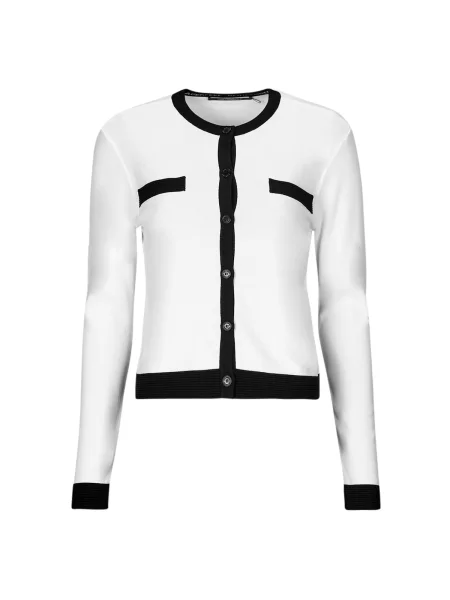 Cardigan Karl Lagerfeld clasic alb