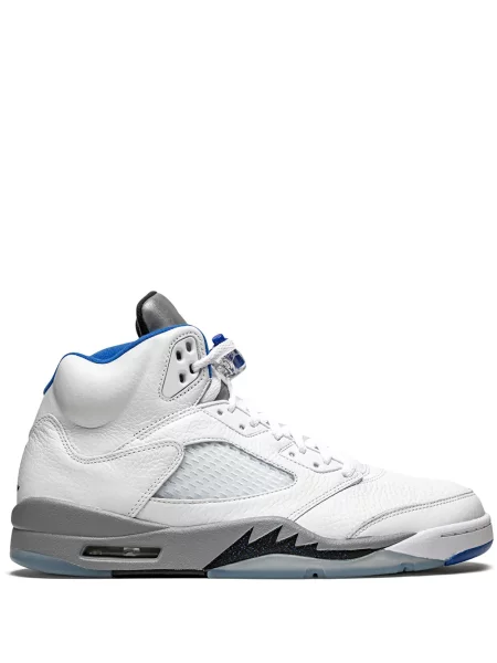 Sneakerși Jordan 5 Retro alb