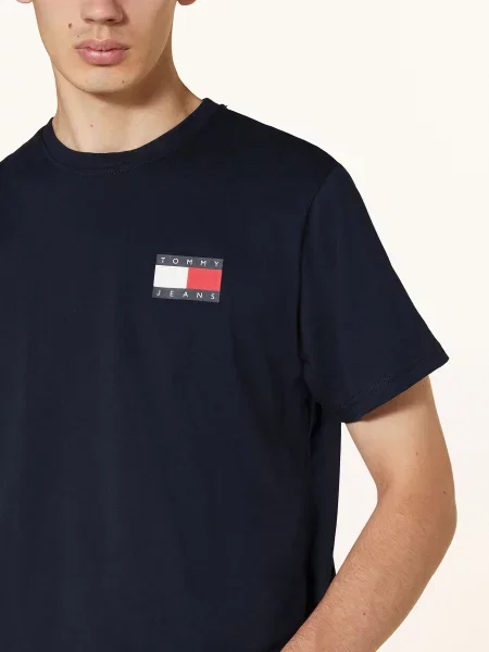 Tommy Hilfiger Koszulki Mężczyzna XL T-Shirts Tommy Jeans niebieski