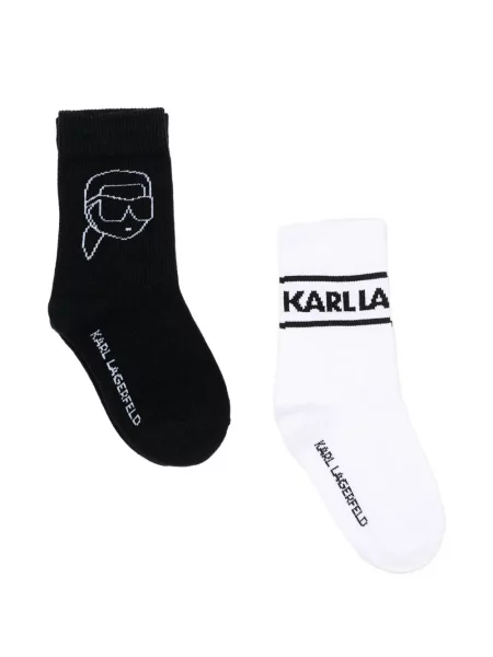 Skarpety dziecięce Karl Lagerfeld czarne