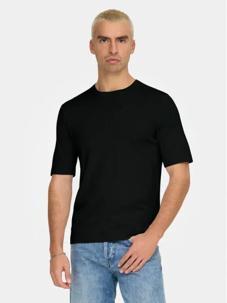 Only & Sons Póló Wyler Regular Fit fekete