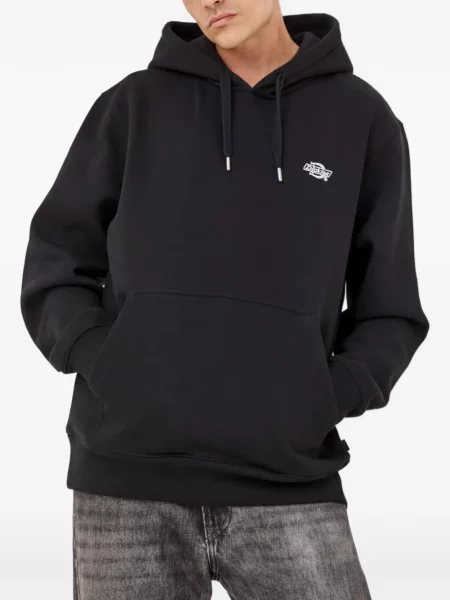 Hanorac cu glugă Dickies cu imagine negru