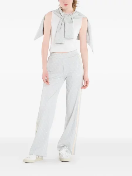 Ριγέ τρέξιμο παντελόνι Guess με σχέδιο γκρι