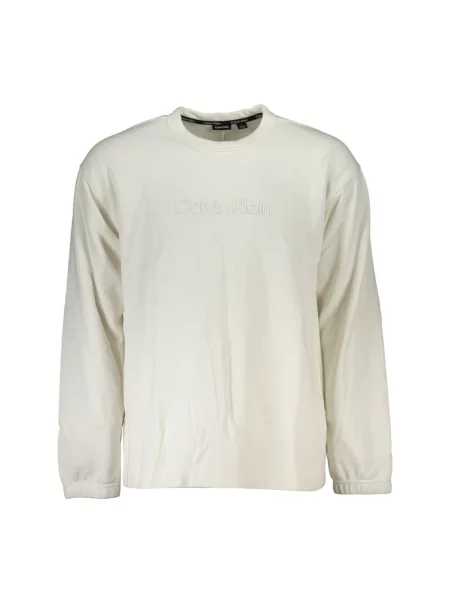 Bluza Calvin Klein Performance elegancka biała