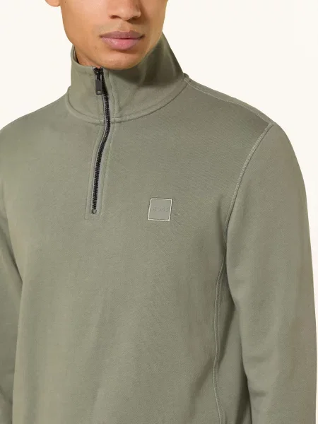 Boss Bluza Z Kapturem Zetrust gruen zielona