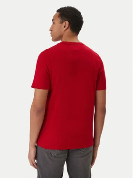 TOMMY HILFIGER Tričko ESS SEASONAL jasne červená