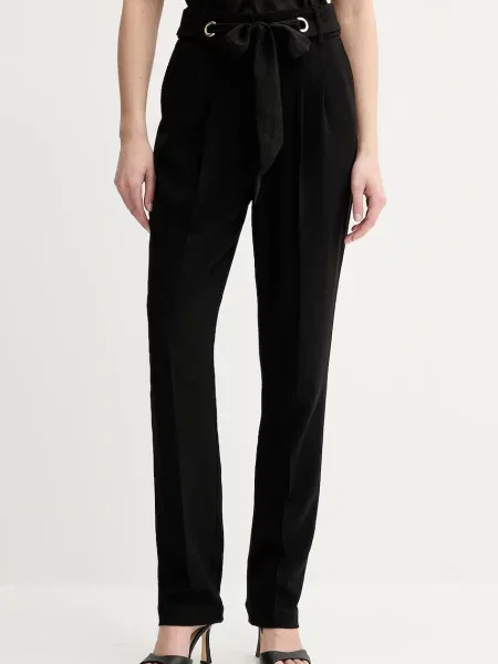 Kalhoty Morgan PROBY.F high waist PROBY.F černá