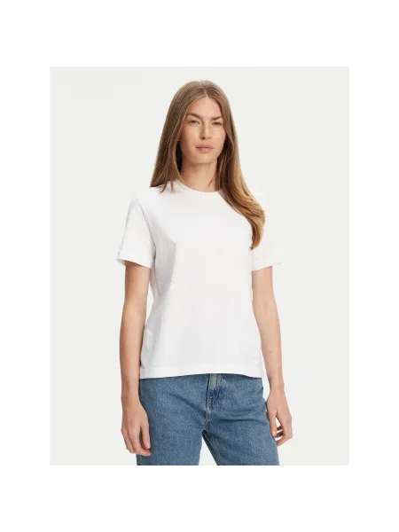 Calvin Klein Póló Regular Fit fehér