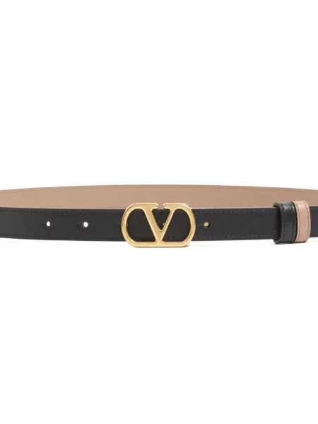 Cu centură reversibil curea Valentino Garavani negru