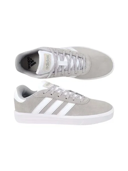 Pantofi Adidas din piele de căprioară gri